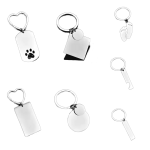 Dog Necklace Factory - Stainless Steel Heart Shape Engraved