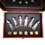 Steelers Ring Factory - Pittsburgh Steelers Trophy Wooden Box