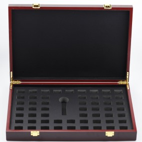 Jewelry Storage Factory - Red Solid Wood Custom Logo Luxury