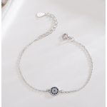 Evil Eye Bracelet Manufacturer - 925 Sterling Silver CZ Stone Turkish Design