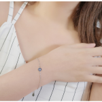 Evil Eye Bracelet Manufacturer - 925 Sterling Silver CZ Stone Turkish Design