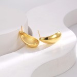 Water Drop Earrings Factory - Fashion Gold French Women's Vintage Hoop Accessories