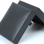 Jewelry Box Supplier - Wholesale Customized Black Paper Cardboard Necklace Earring