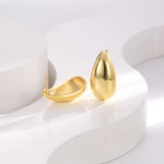 Water Drop Earrings Factory - Fashion Gold French Women's Vintage Hoop Accessories