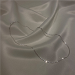 Clavicle Chain Supplier - Korean Style S925 Sterling Silver Bling Bling Design