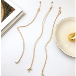 Initial Necklace Manufacturer - Creative S925 Silver Gold Plated A-Z Letters