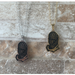 Arab Necklace Manufacturer - Stainless Steel Scarf Hand Pendant Arabian Design