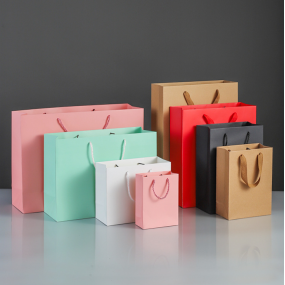 Shopping Bag Manufacturer - Custom Logo Cosmetic Jewelry Gift Paper Bag