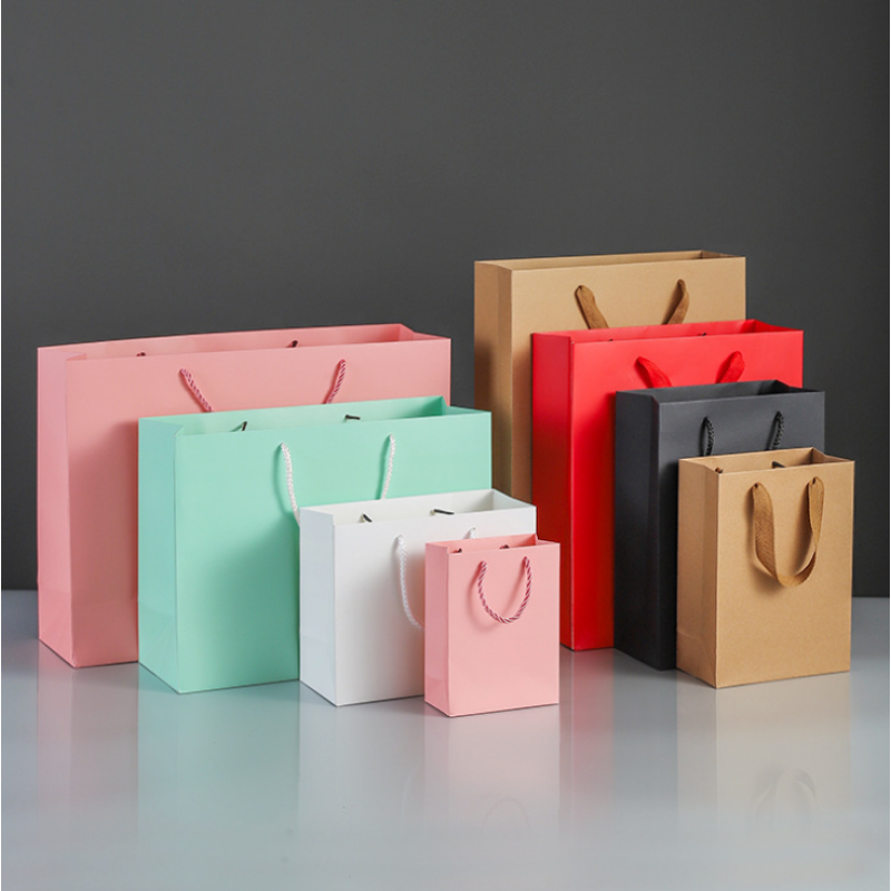 Shopping Bag Manufacturer - Custom Logo Cosmetic Jewelry Gift Paper Bag