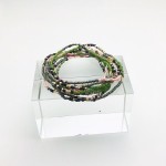 Bead Bracelet Manufacturer - Colorful Small Seed Elastic Coco Beads Set