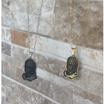 Arab Necklace Manufacturer - Stainless Steel Scarf Hand Pendant Arabian Design