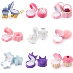 Jewelry Box Container Factory - 2 Piece Lovely Velvet Wedding Ring Display Holder