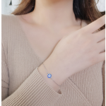 Evil Eye Bracelet Manufacturer - 925 Sterling Silver CZ Stone Turkish Design