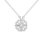 Heart Necklace Manufacturer - Stainless Steel Four Leaf Flower Clover Chain