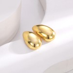 Water Drop Earrings Factory - Fashion Gold French Women's Vintage Hoop Accessories