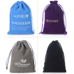 Velvet Pouches Supplier - 50 Pcs 5x7cm Colorful Drawstring Gift Packaging