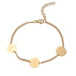 Sabr Bracelet Factory - Arabic Faith Coin 18K Gold Stainless Steel Reliance