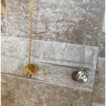 Arabic Necklace Manufacturer - Sabr Faith Coin 18K Gold Stainless Steel Reliance