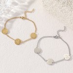 Sabr Bracelet Factory - Arabic Faith Coin 18K Gold Stainless Steel Reliance