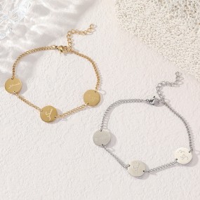 Sabr Bracelet Factory - Arabic Faith Coin 18K Gold Stainless Steel Reliance