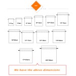 Velvet Pouches Supplier - 50 Pcs 5x7cm Colorful Drawstring Gift Packaging