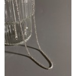 Clavicle Chain Supplier - Korean Style S925 Sterling Silver Bling Bling Design