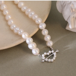 Silver Necklace Factory - INS Fashion Top Quality 925 Sterling Silver Love Pearl