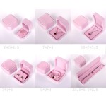 Jewelry Box Supplier - Wholesale Custom Logo Wedding Engagement Velvet Pink