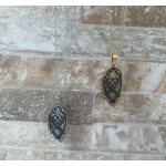 Palestine Necklace Factory - Handmade Headscarf Kufiya Stainless Steel Chain