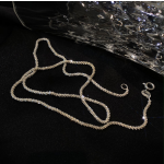 Clavicle Chain Supplier - Korean Style S925 Sterling Silver Bling Bling Design