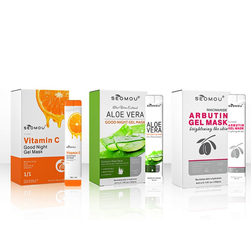 Facial Mask Gel Supplier - ODM Arbutin Sleeping Facial Mask