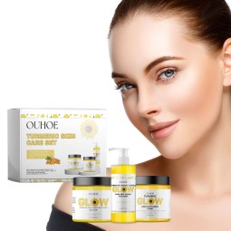 Turmeric Skin Care Kit Supplier - Private Label Whitening Skincare Kit