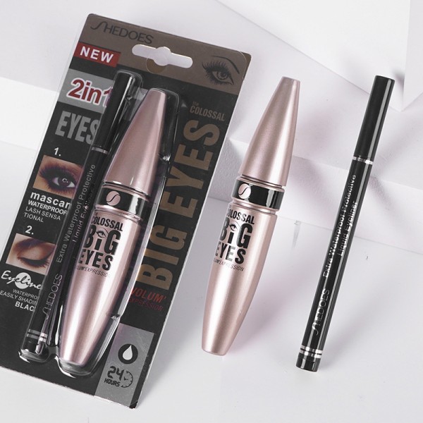 Eyeliner Set Manufacturer - Private Label 2in1 Eyeliner Mascara