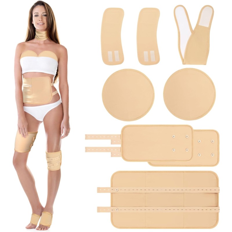 Castor Oil Packs Kit Supplier - 3Pcs Reusable Waist Liver Detox Compress