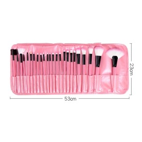 Makeup Brush Set Manufacturer - Wholesale 24pcs Professional Pink Set