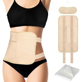 Castor Oil Pack Wrap Supplier - 3Pcs Reusable Bamboo Organic Elastic Strap