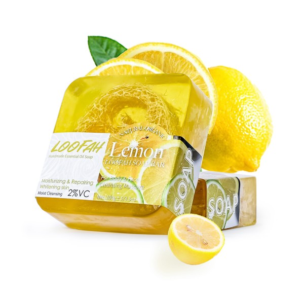 Loofah Soap Factory - Private Label Lemon Vitamin C Handmade