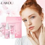 Skin Care Set Factory - 3-Piece Sakura Serum Cream Eye