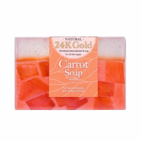 Carrot Soap Supplier - Natural Brightening Face Body Care