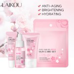 Skin Care Set Factory - 3-Piece Sakura Serum Cream Eye