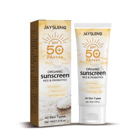 Facial Sunscreen Manufacturer - Organic Rice Brightening 40g