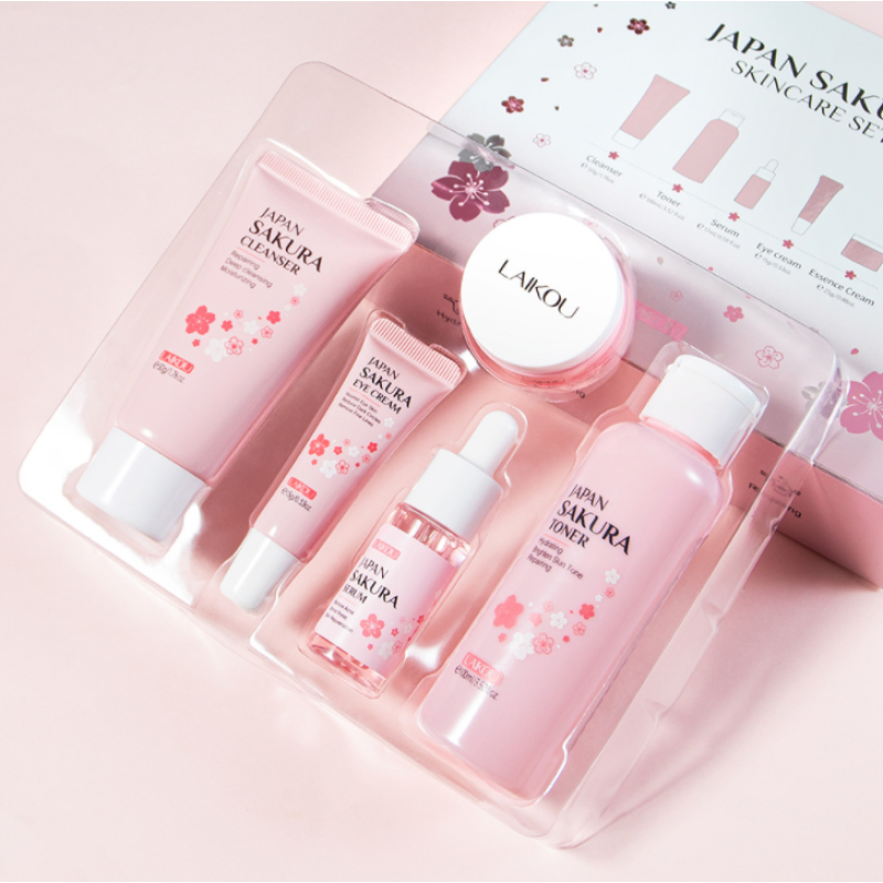Skin Care Set Factory - Japan Sakura Rejuvinating Organic