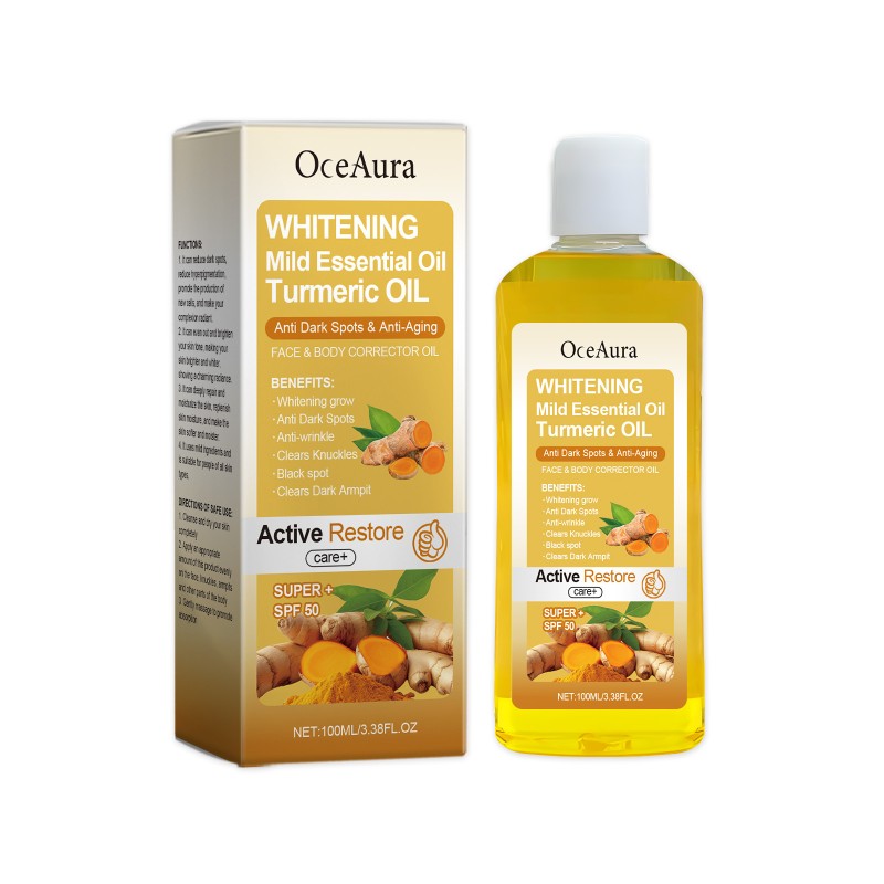 Body Oil Manufacturer - Turmeric Whitening Fade Dark Spots