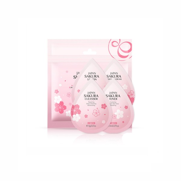 Skin Care Set Manufacturer - Travel Mini Size Sakura Set