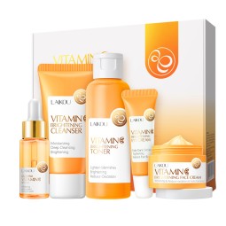 Facial Skin Care Set Factory - Vitamin C Brightening 5pcs