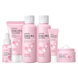 Skin Care Set Supplier - Japan Sakura 6pcs Complete Set