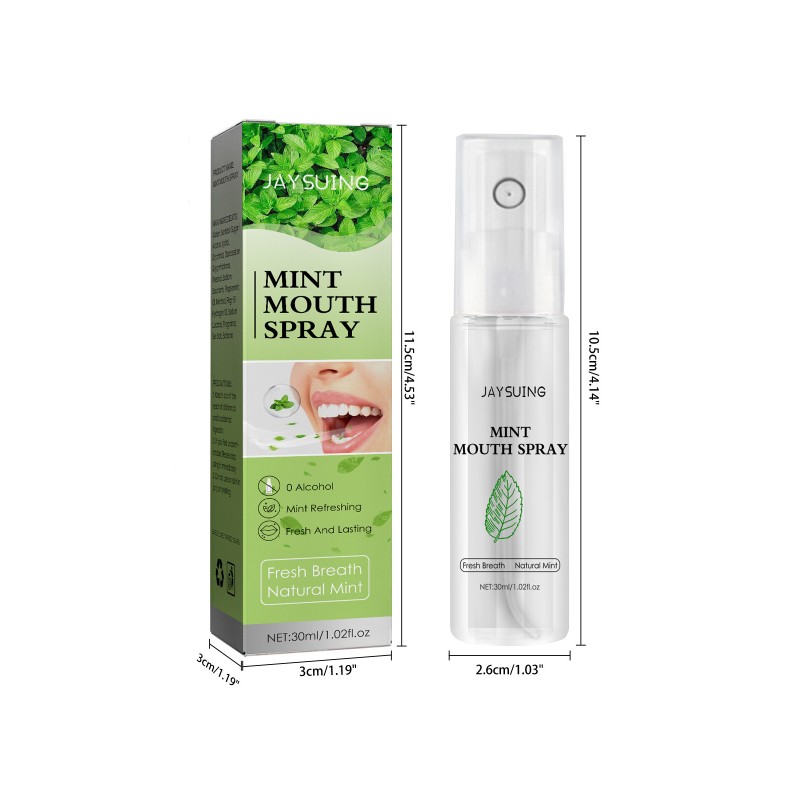 Mouth Spray Supplier - Alcohol Free Mint Refreshing 30ml