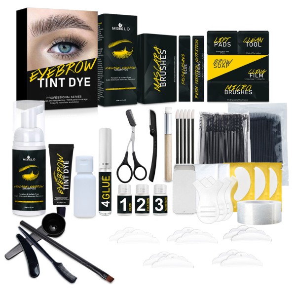 Eyelash Brow Lift Set Manufacturer - Perm Tint Dye Kit Complete