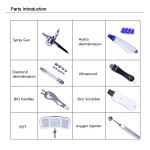 Hydra Machine Manufacturer - Vertical 8in1 Oxygen Facial