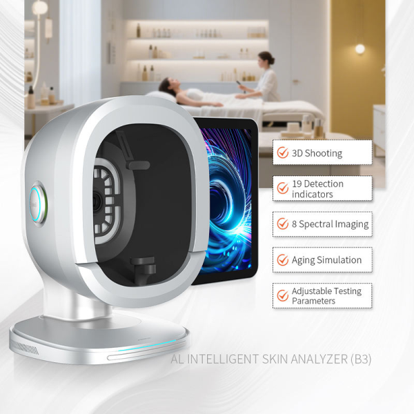 AI Skin Analyzer Machine Factory - 8 Spectral Imaging